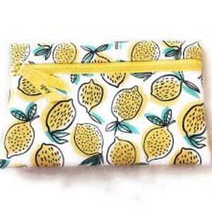Lemon Print Kids Pouch